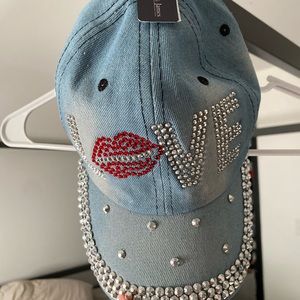 Kendall & James Denim Baseball Cap